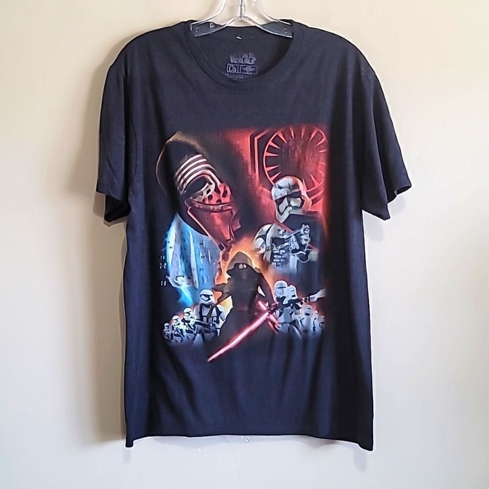 Star Wars Stormtrooper Sith Lord Short Sleeve  T-Shirt Sz Large